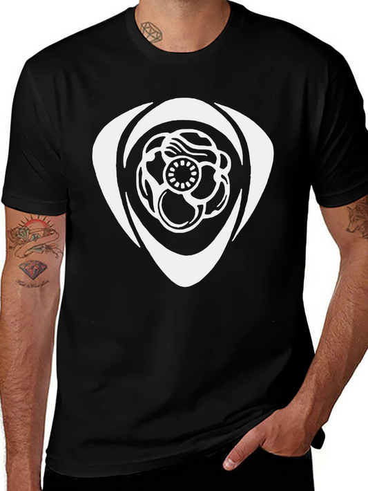 Rotary Engine Graphic Tee - Black Short Sleeve