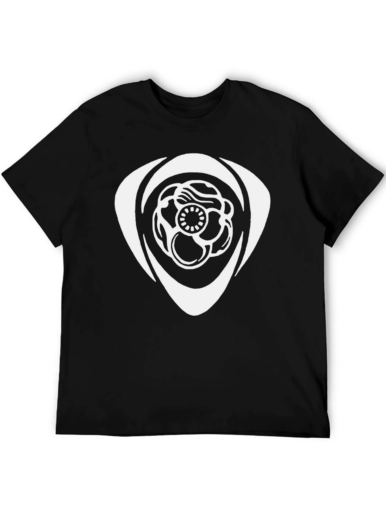 Rotary Engine Graphic Tee - Black Short Sleeve