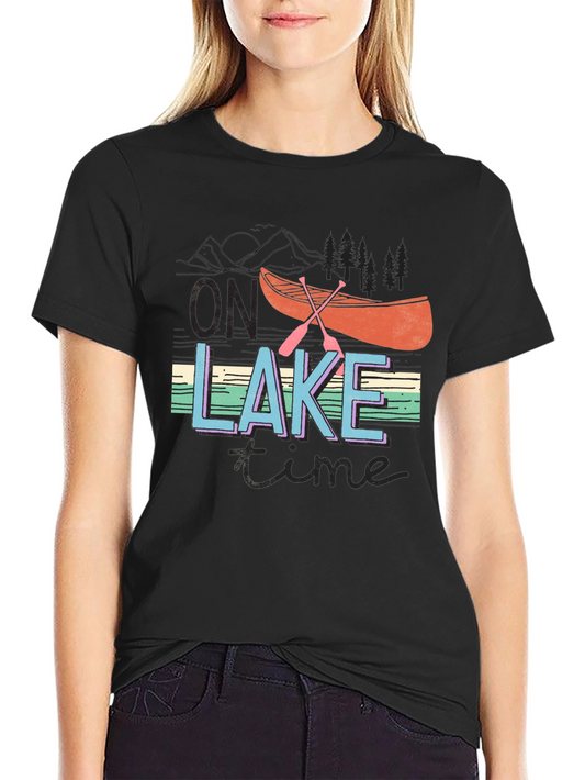 Lake Time Graphic Tee