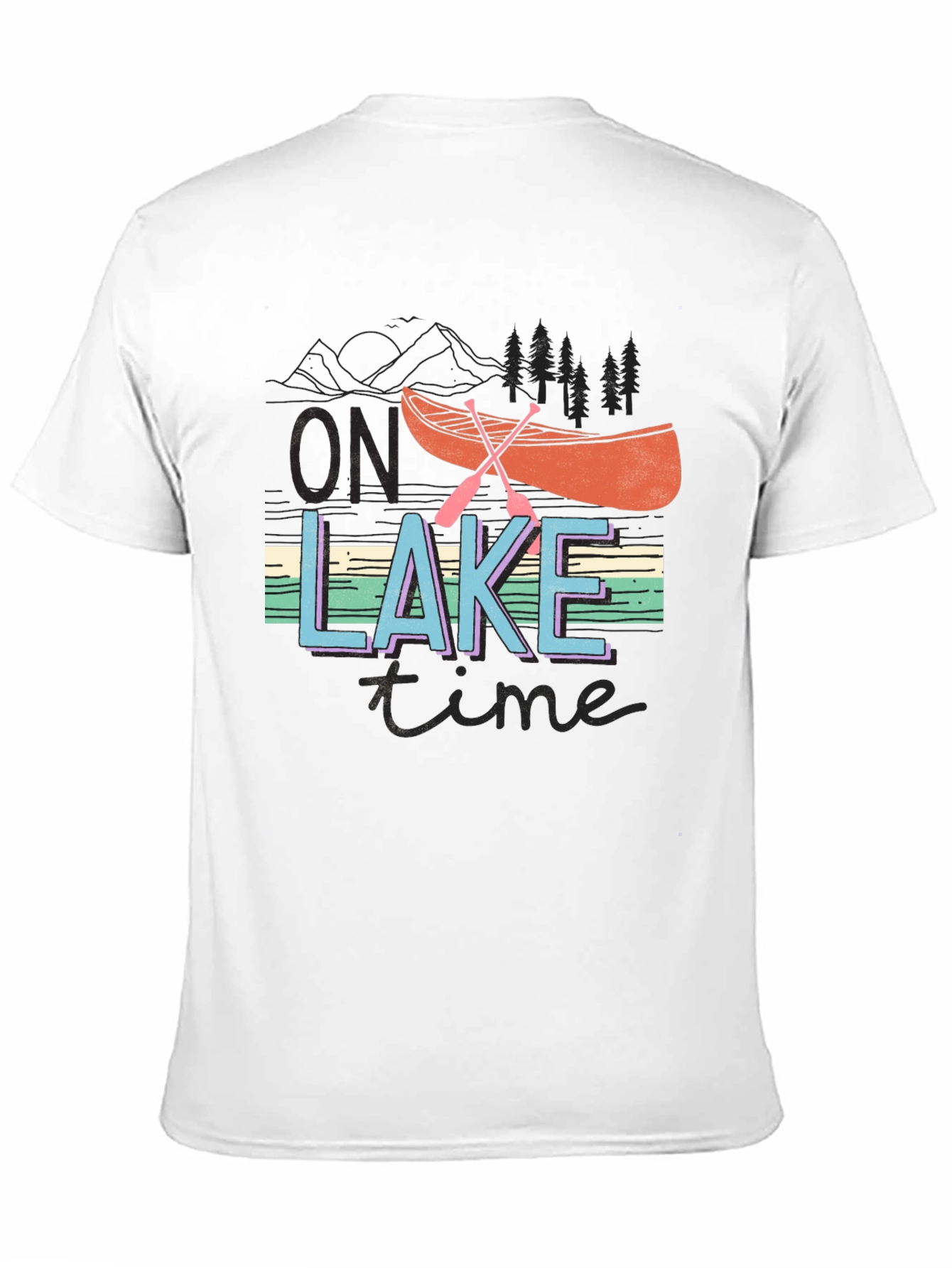 Lake Time Graphic Tee