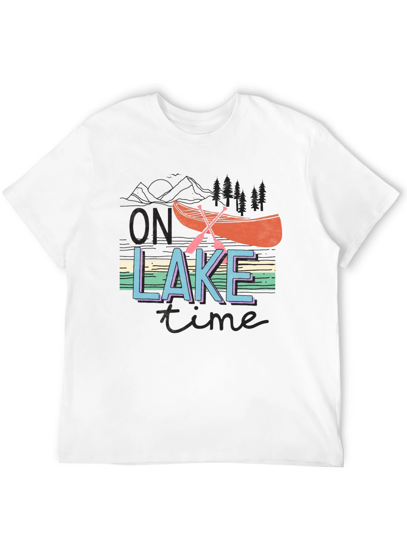 Lake Time Graphic Tee