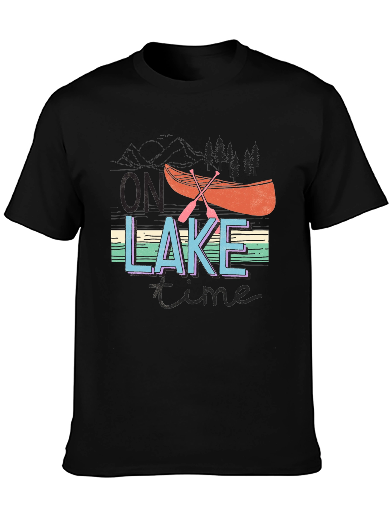Lake Time Graphic Tee