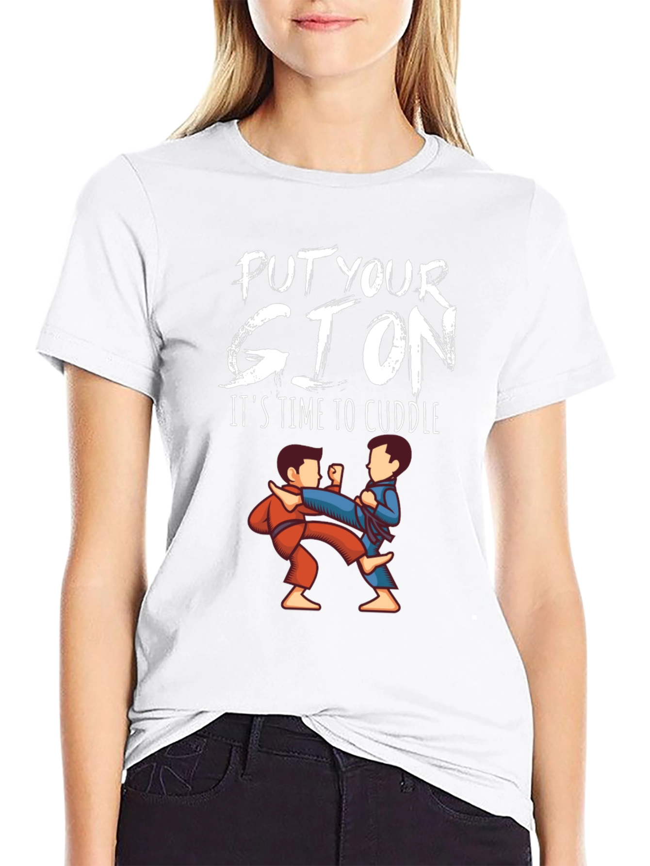 Put Your Gi On Cuddle T-Shirt