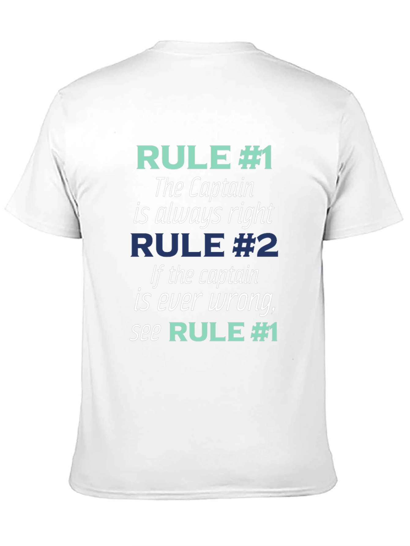 Captain Always Right T-Shirt - Funny Boating Tee