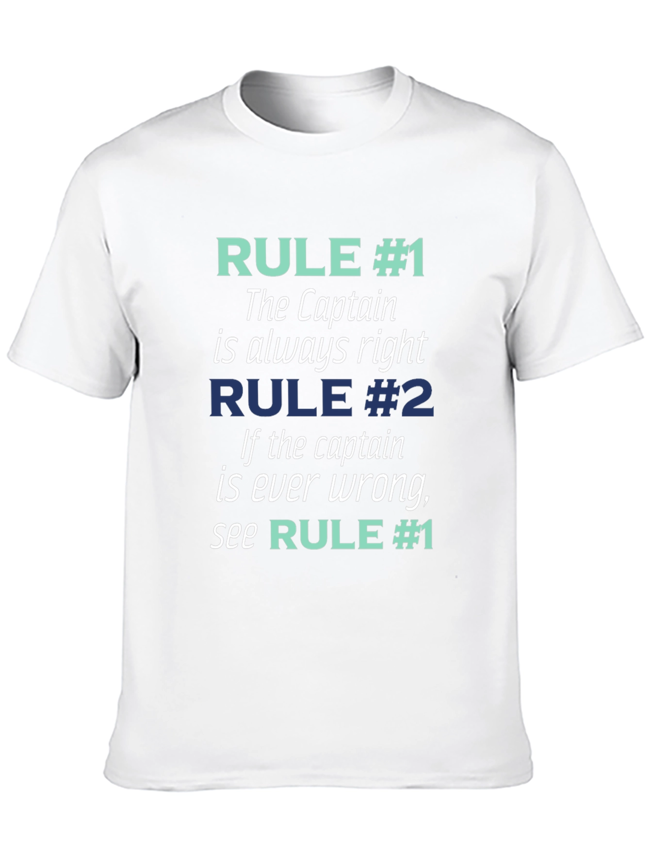 Captain Always Right T-Shirt - Funny Boating Tee