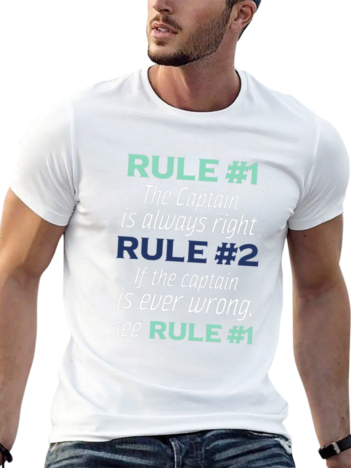 Captain Always Right T-Shirt - Funny Boating Tee