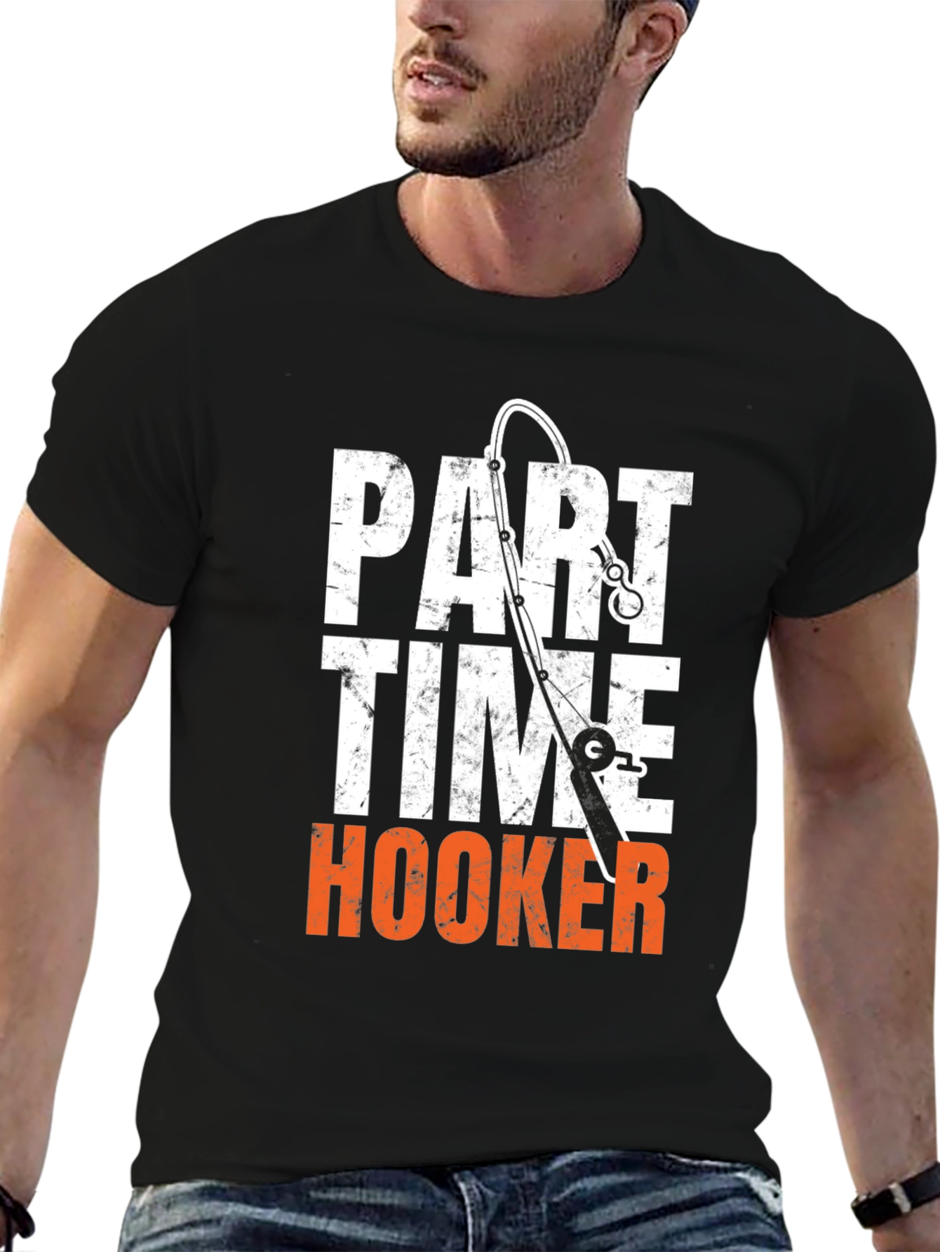 Part Time Hooker Fishing T-Shirt