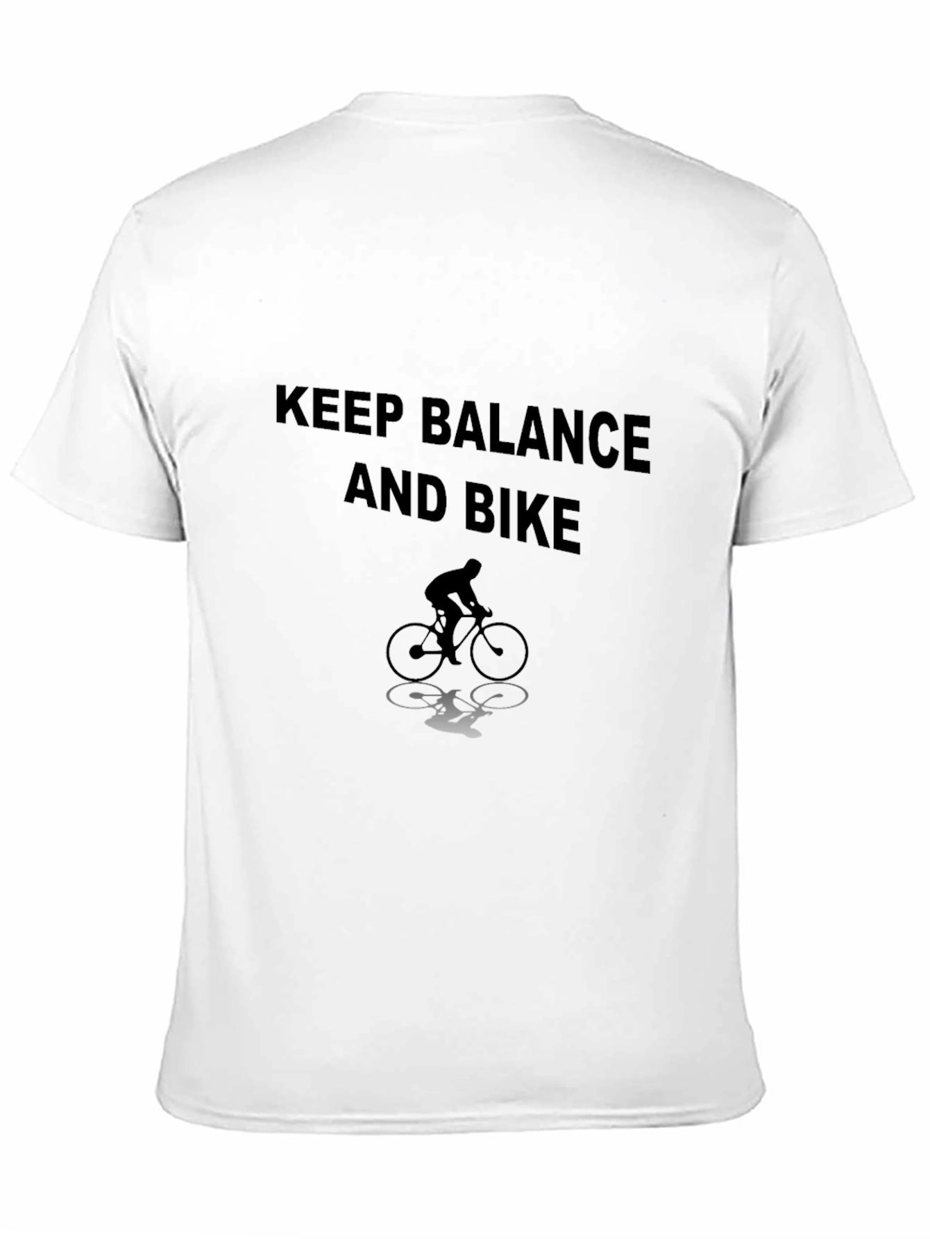 Keep Balance and Bike Graphic Tee