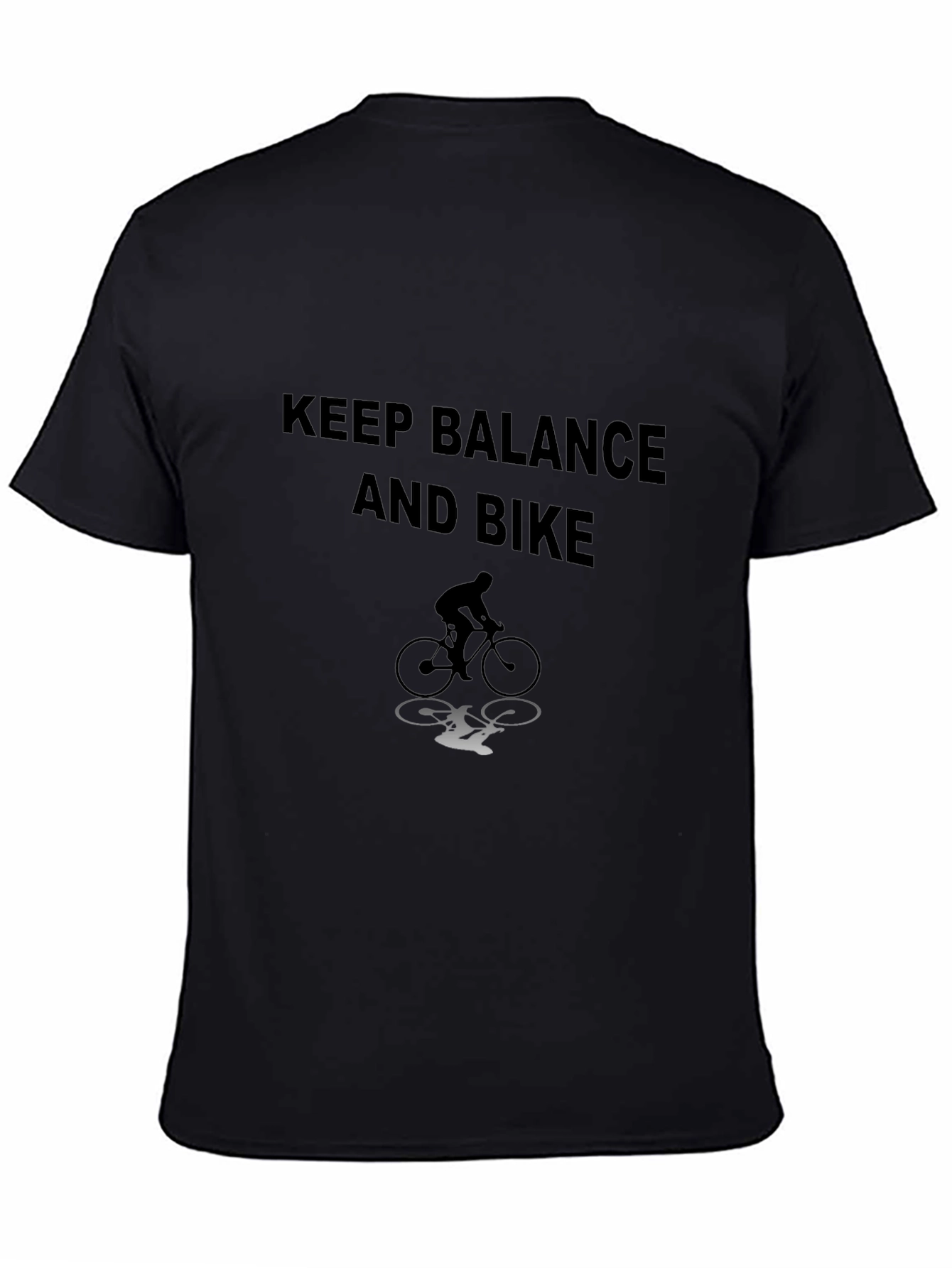 Keep Balance and Bike Graphic Tee