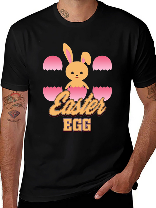 Easter Egg Bunny T-Shirt - Festive Holiday Wear