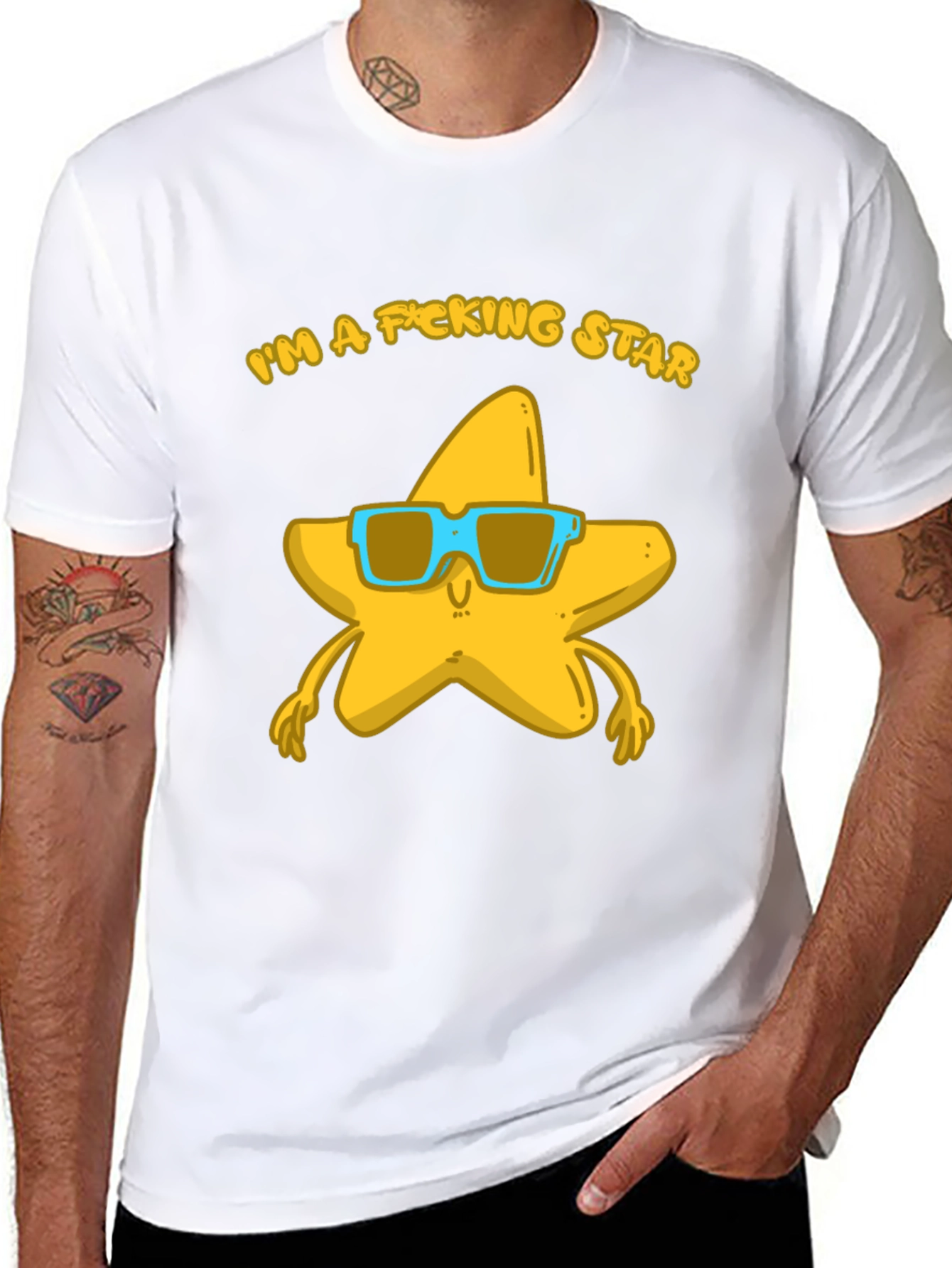 Im a F*cking Star T-Shirt - Funny Graphic Tee