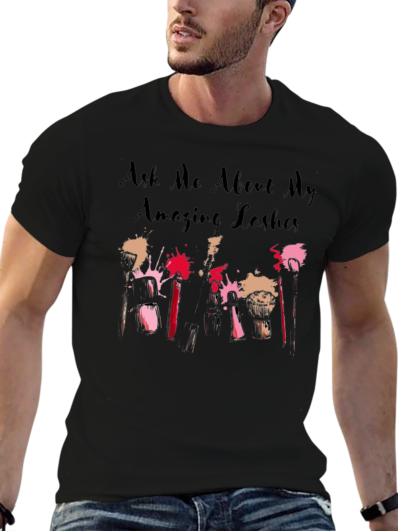 Amazing Lashes Graphic T-Shirt