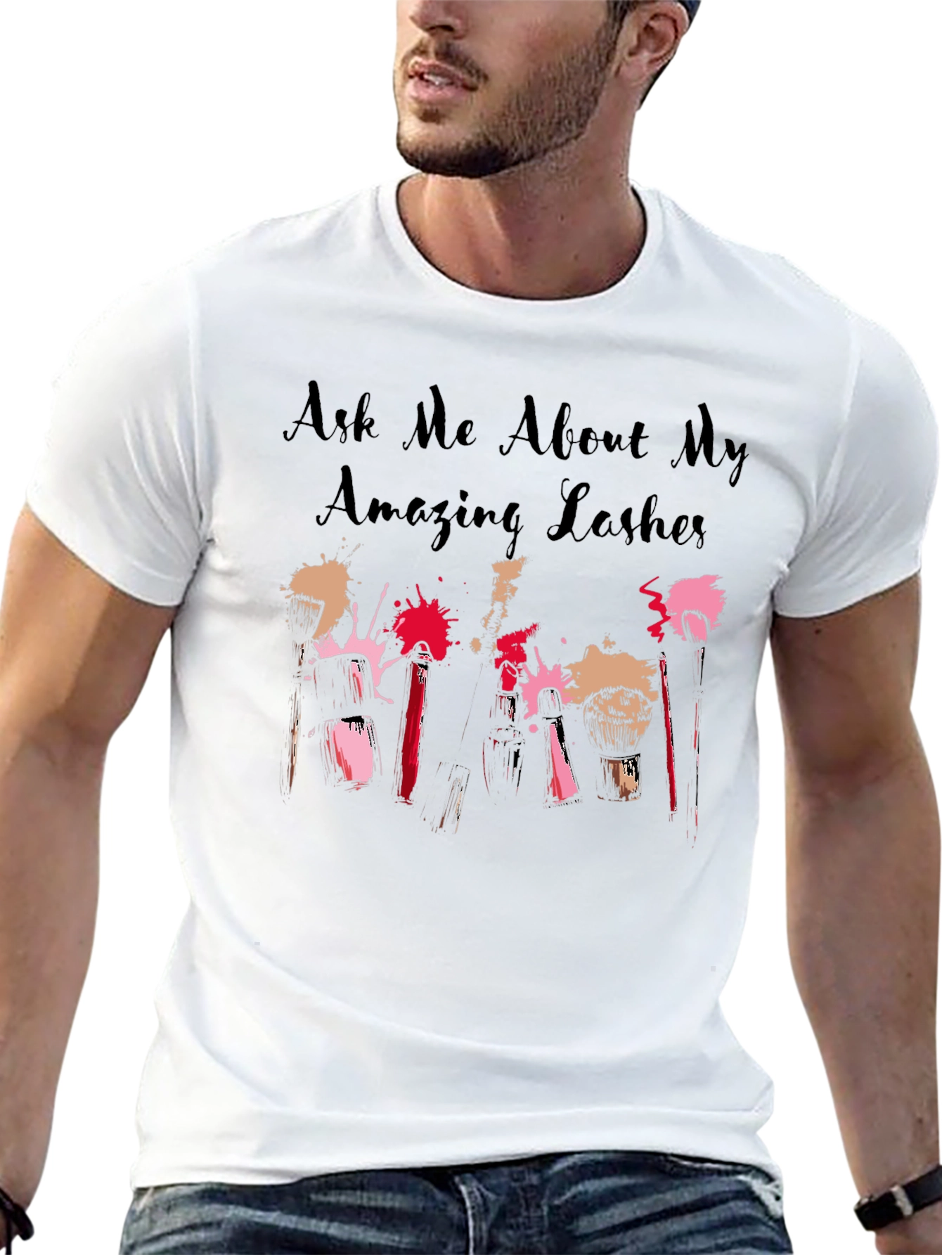 Amazing Lashes Graphic T-Shirt