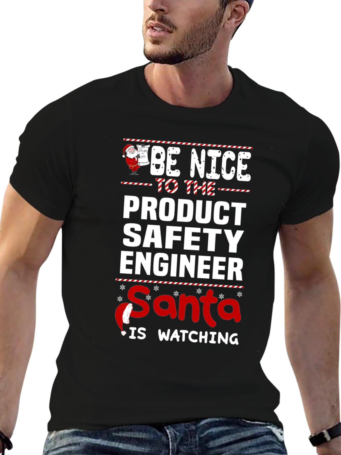 Product Safety Engineer Santa T-Shirt