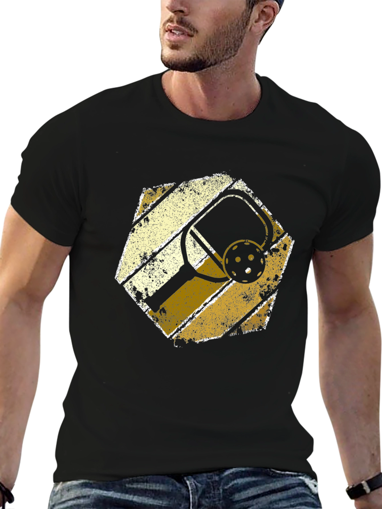 Retro Pickleball Paddle T-Shirt