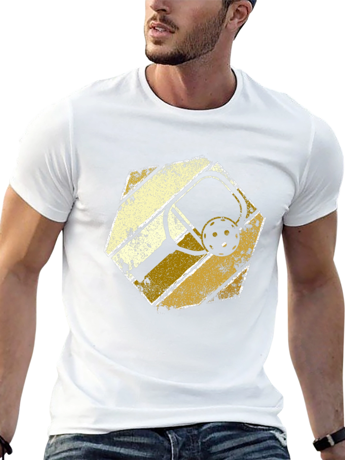 Retro Pickleball Paddle T-Shirt