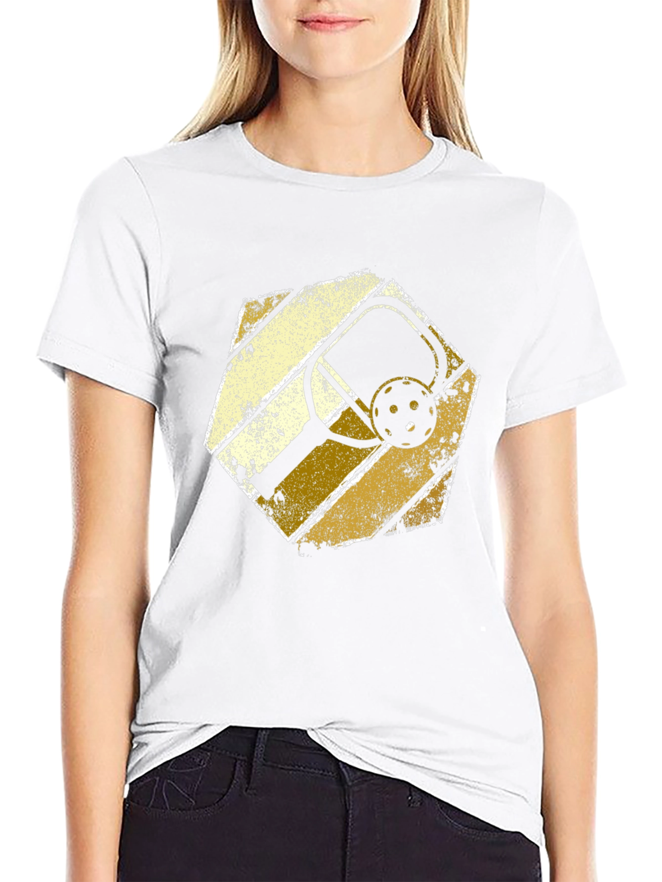 Retro Pickleball Paddle T-Shirt
