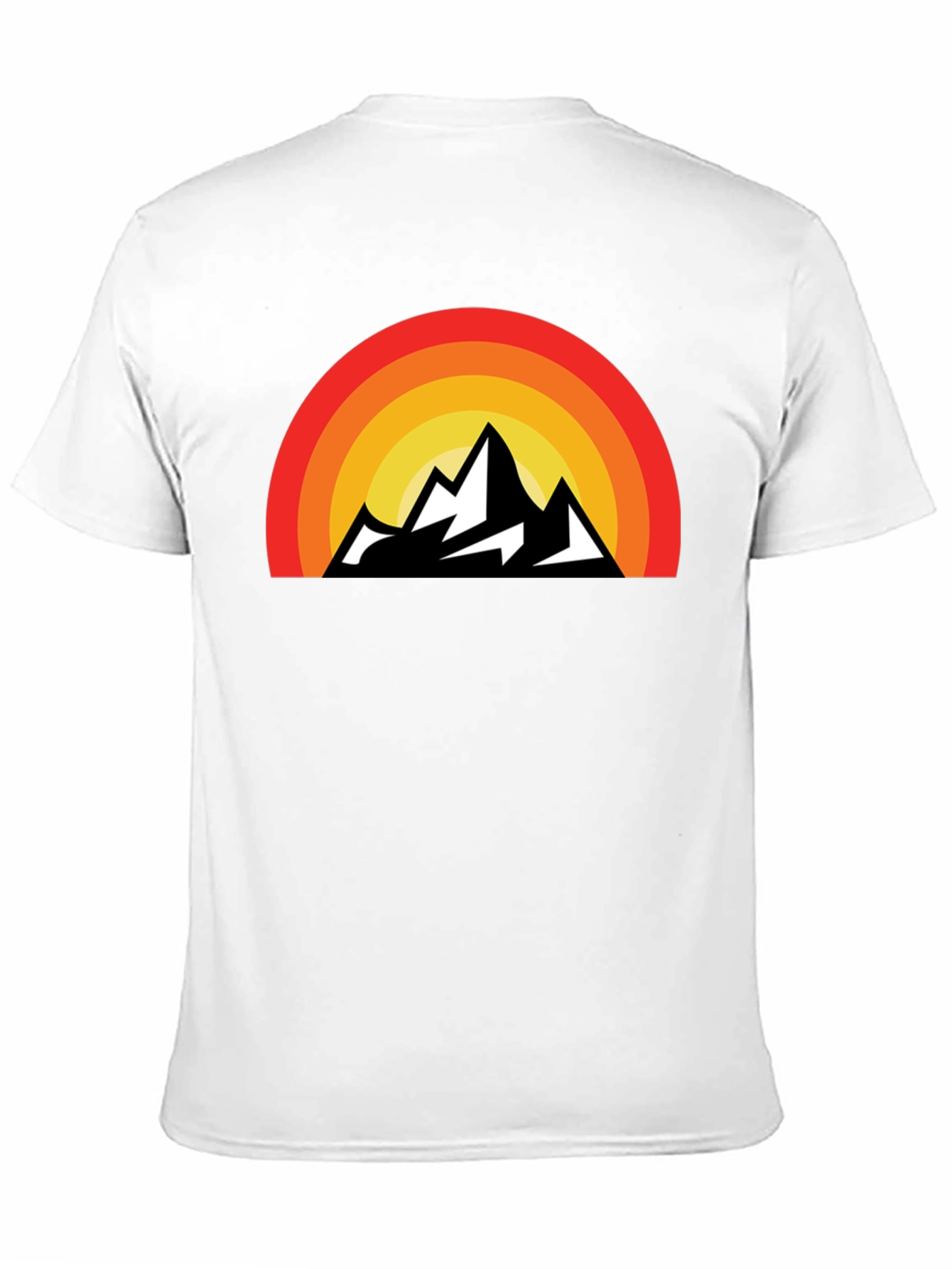 Retro Mountain Sunset Graphic Tee