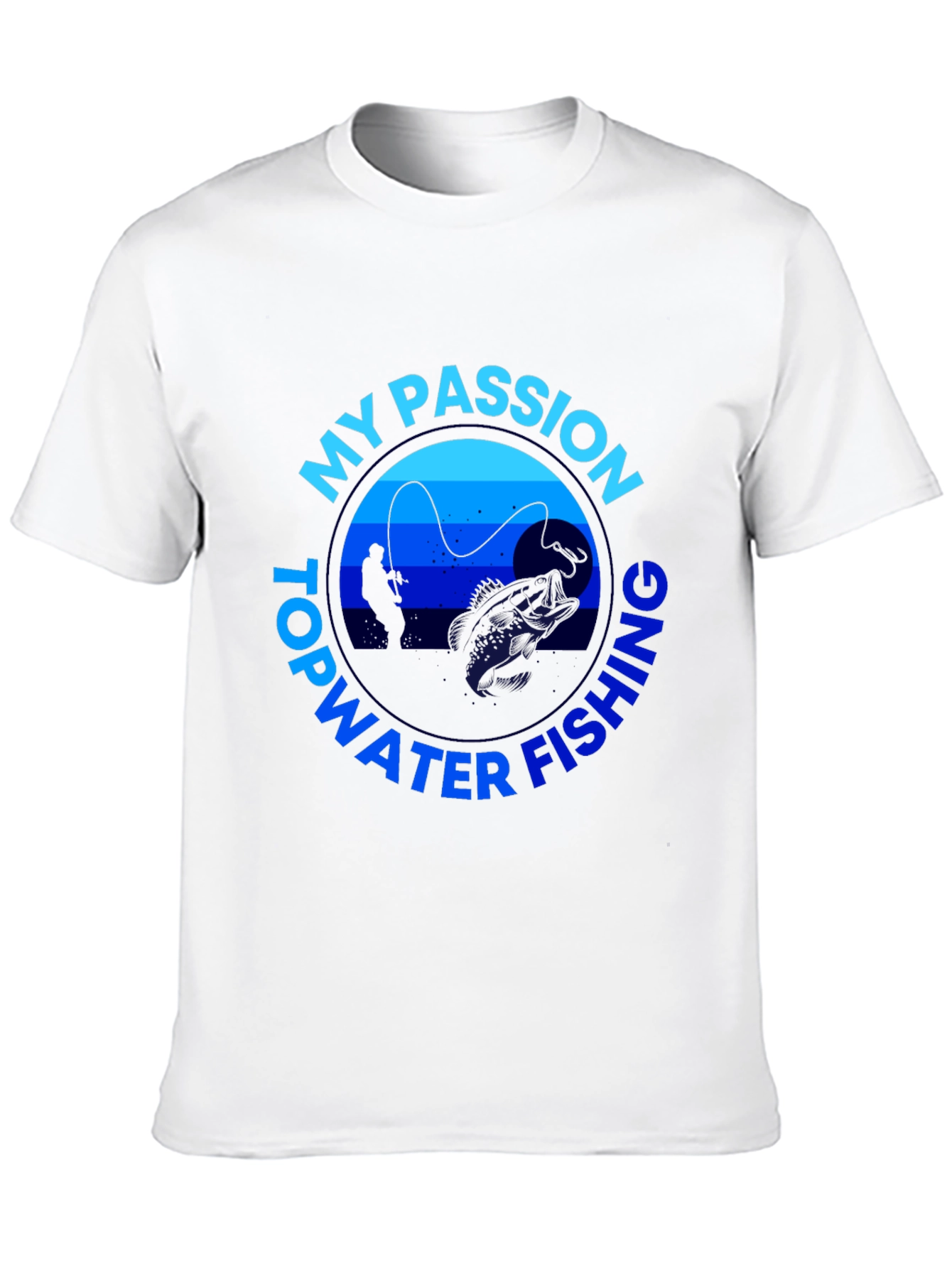 My Passion Topwater Fishing Graphic T-Shirt