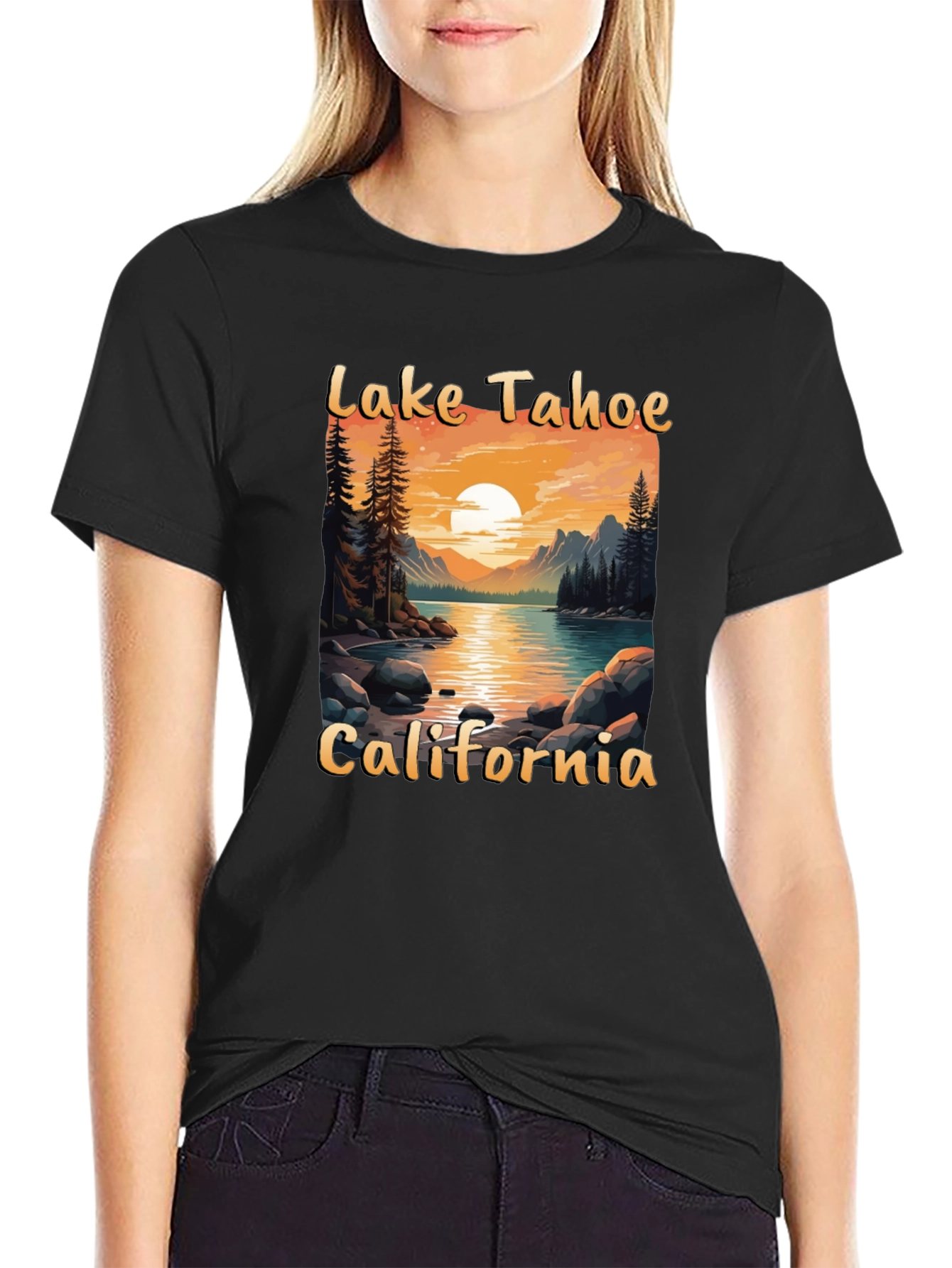 Lake Tahoe California Graphic Tee