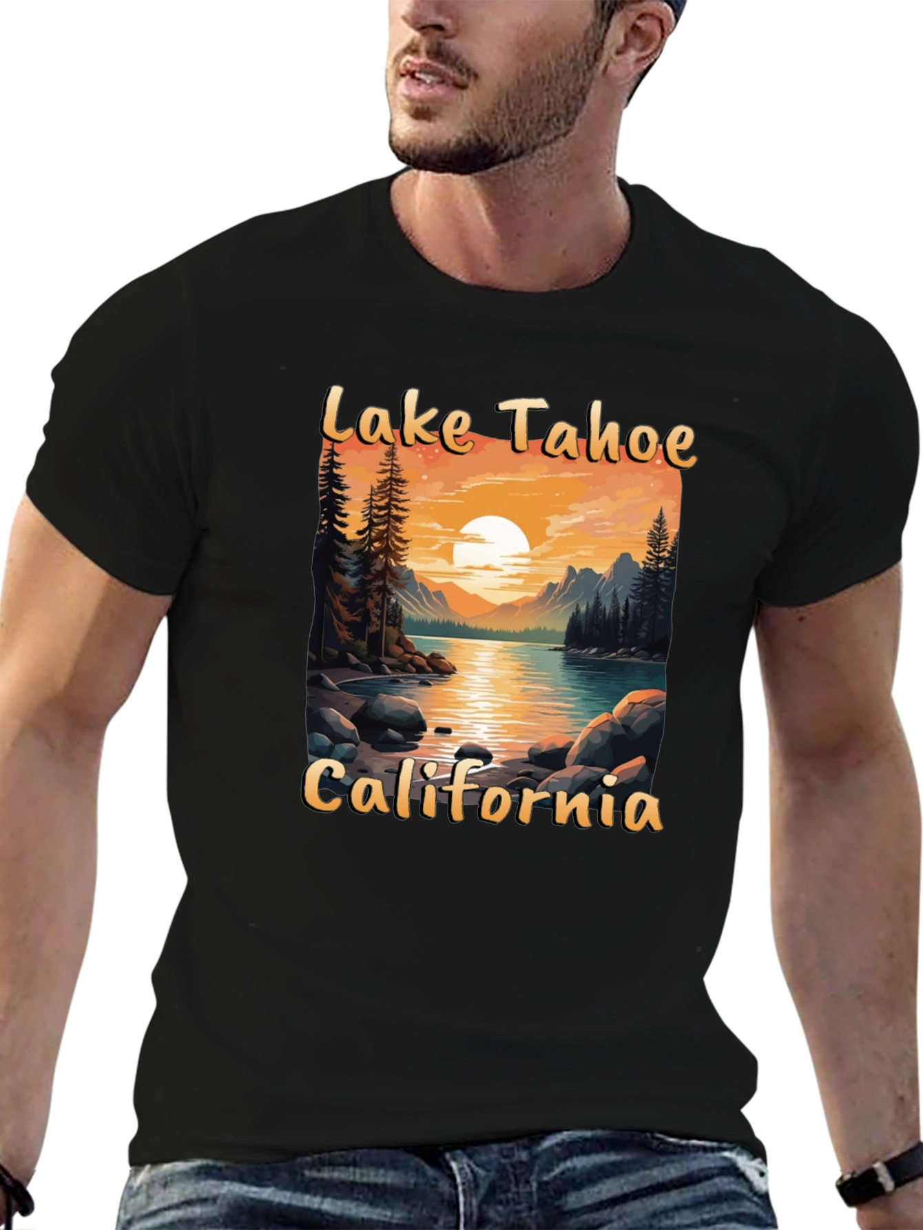 Lake Tahoe California Graphic Tee
