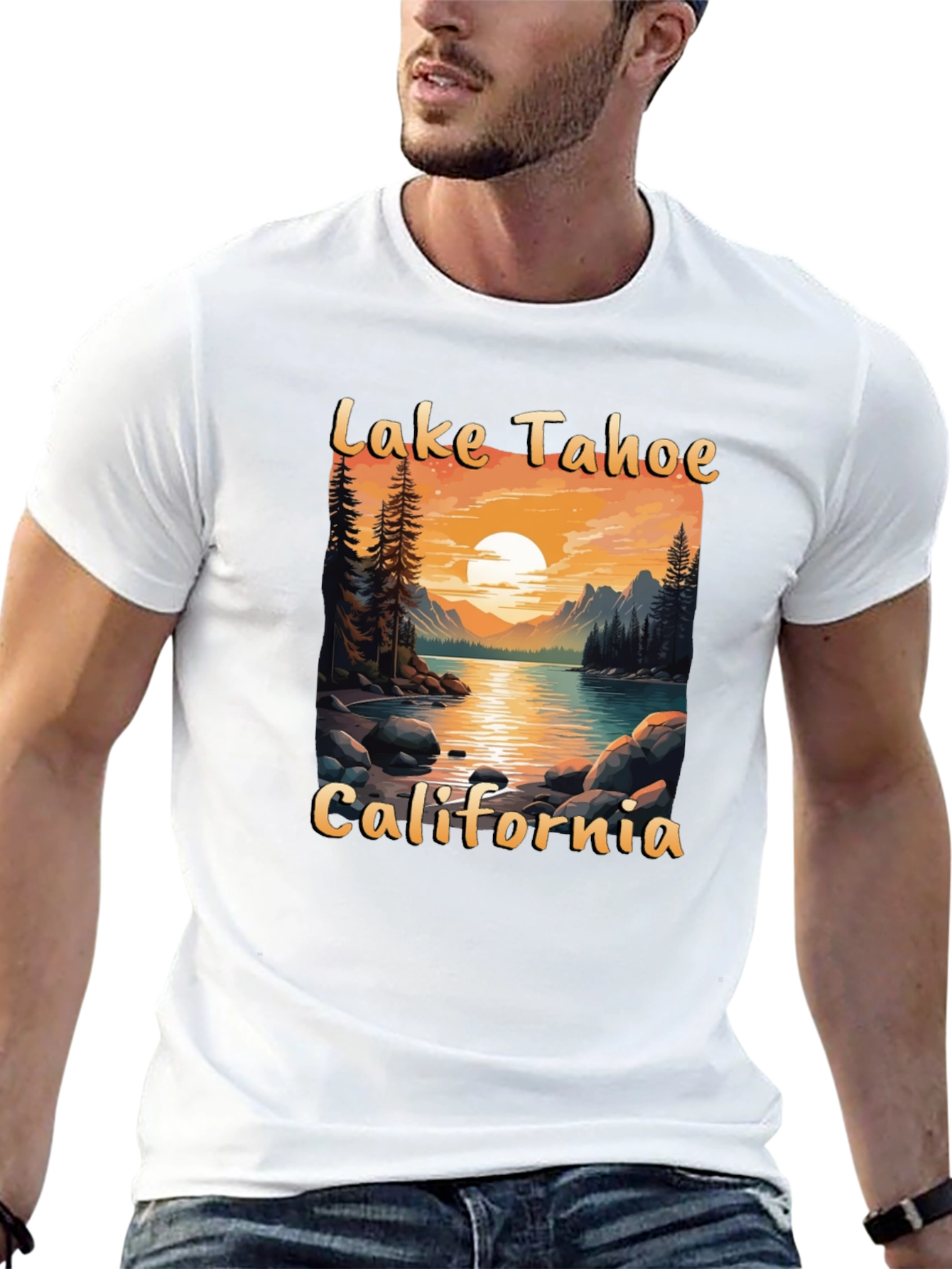 Lake Tahoe California Graphic Tee