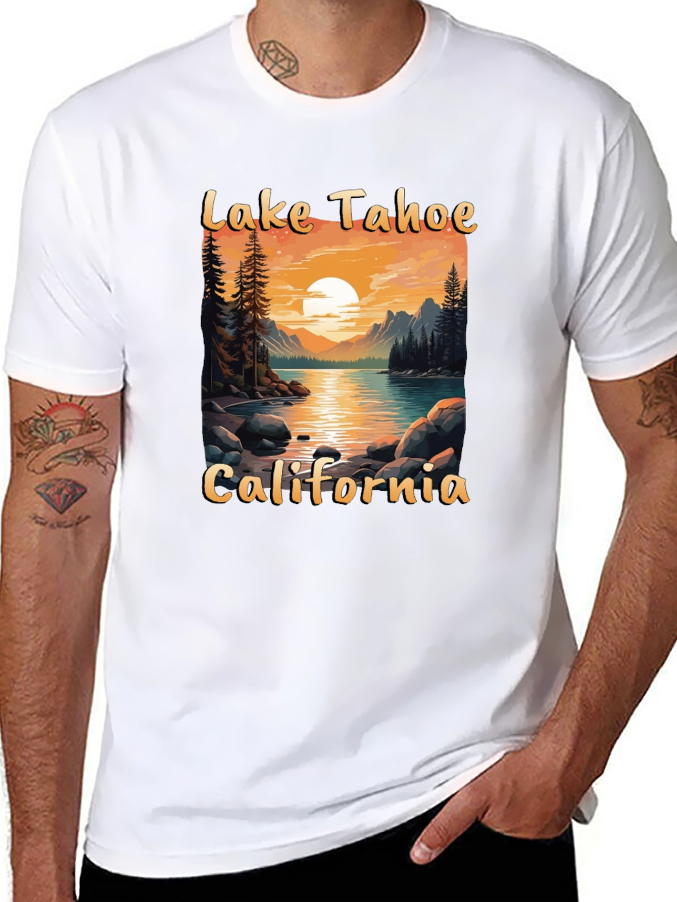 Lake Tahoe California Graphic Tee
