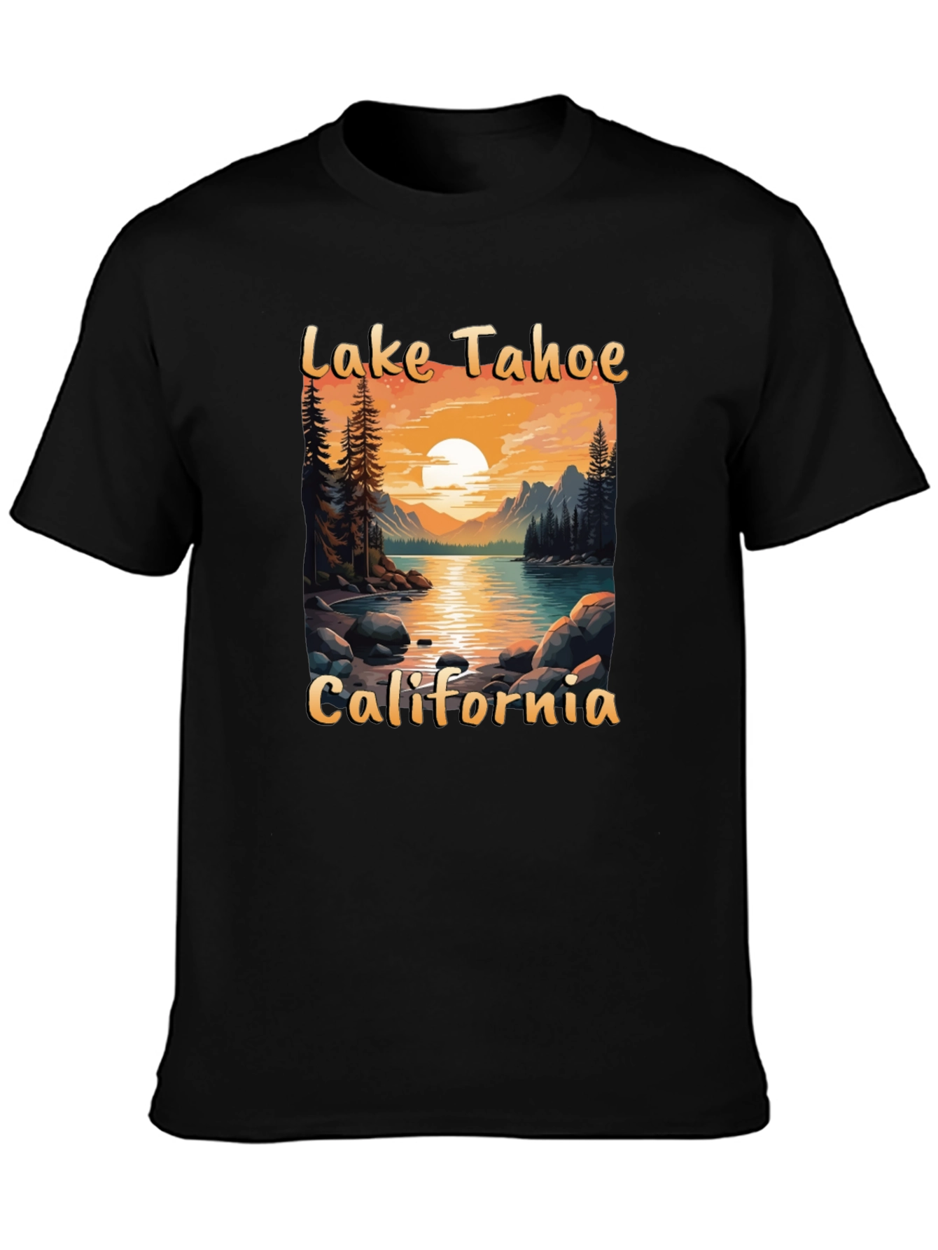 Lake Tahoe California Graphic Tee