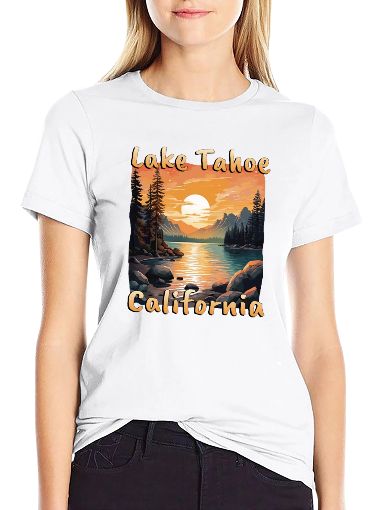Lake Tahoe California Graphic Tee