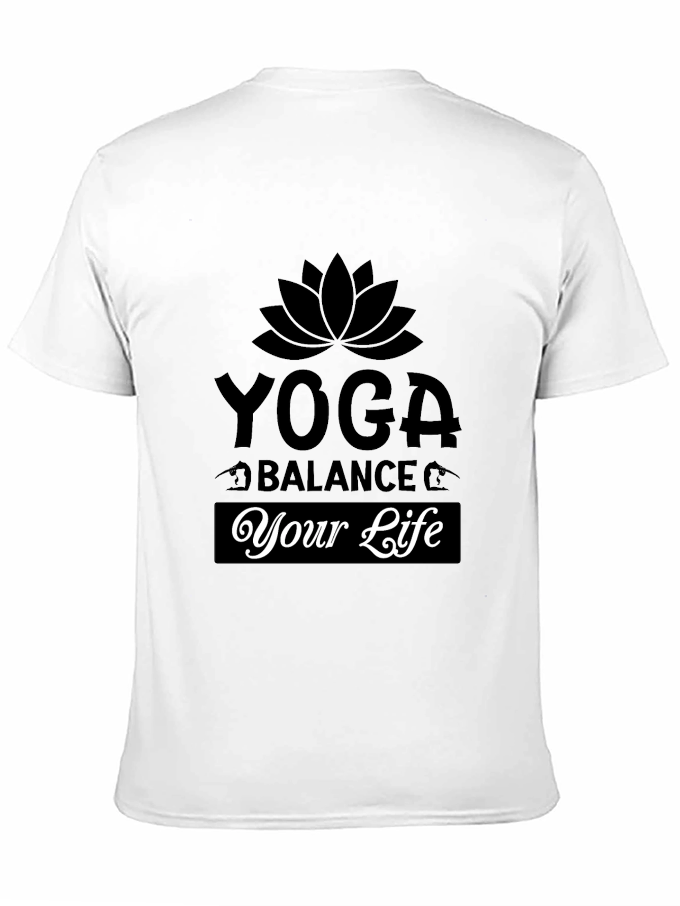 Yoga Balance Your Life Graphic T-Shirt