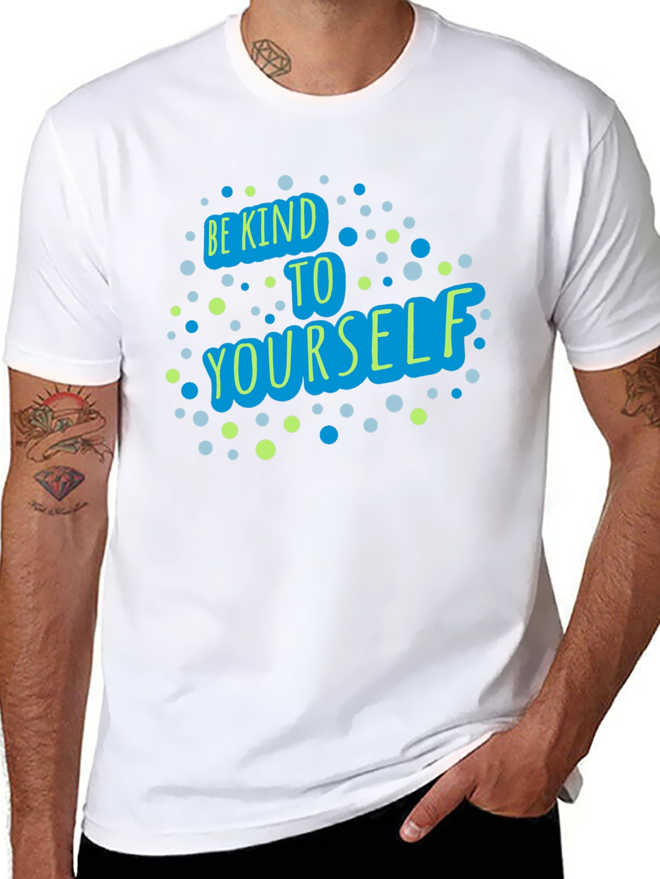 Be Kind to Yourself Graphic Tee - Black