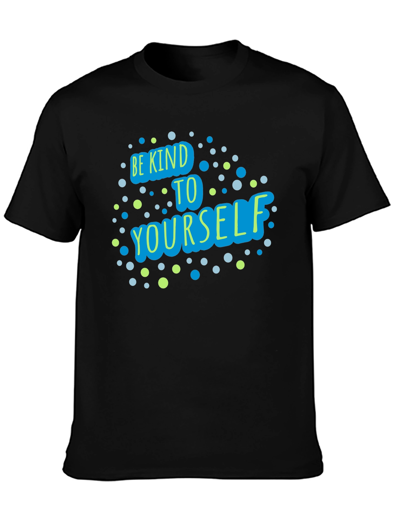 Be Kind to Yourself Graphic Tee - Black