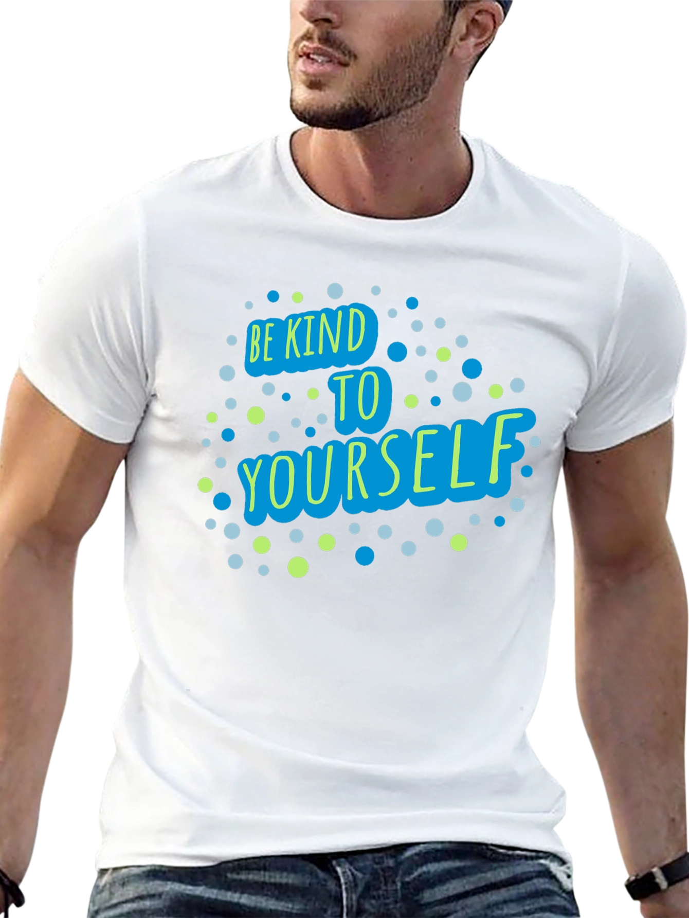 Be Kind to Yourself Graphic Tee - Black