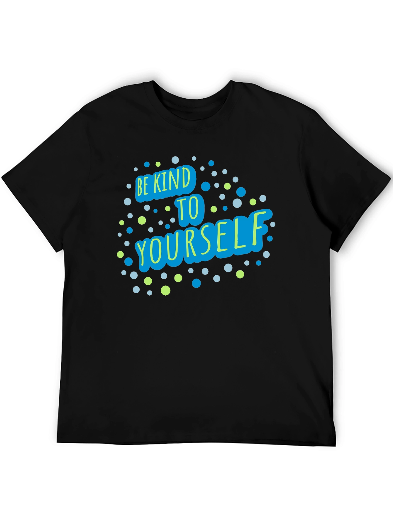 Be Kind to Yourself Graphic Tee - Black