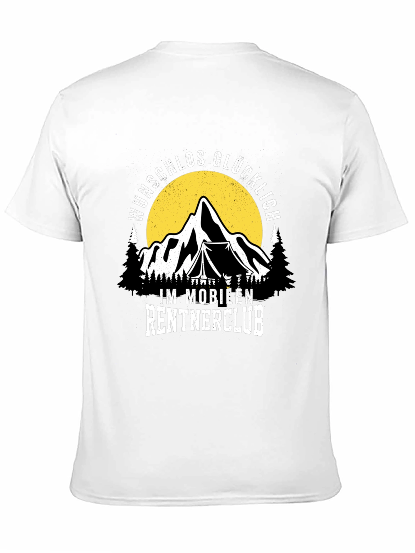 Wunschlos Glucklich Im Mobilen Rentnerclub T-Shirt