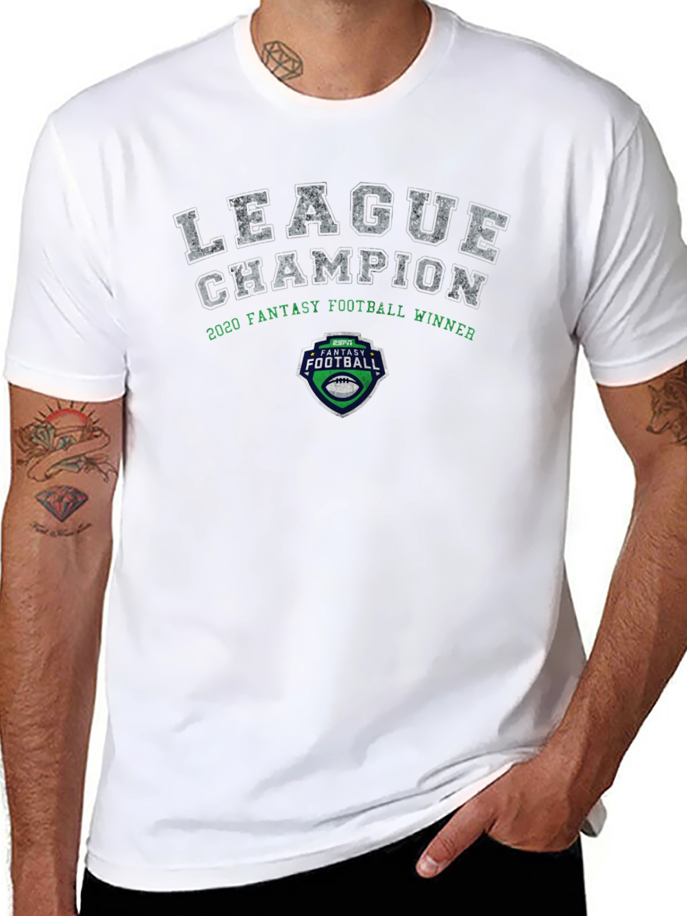 League Champion 2020 Fantasy Football Winner T-Shirt