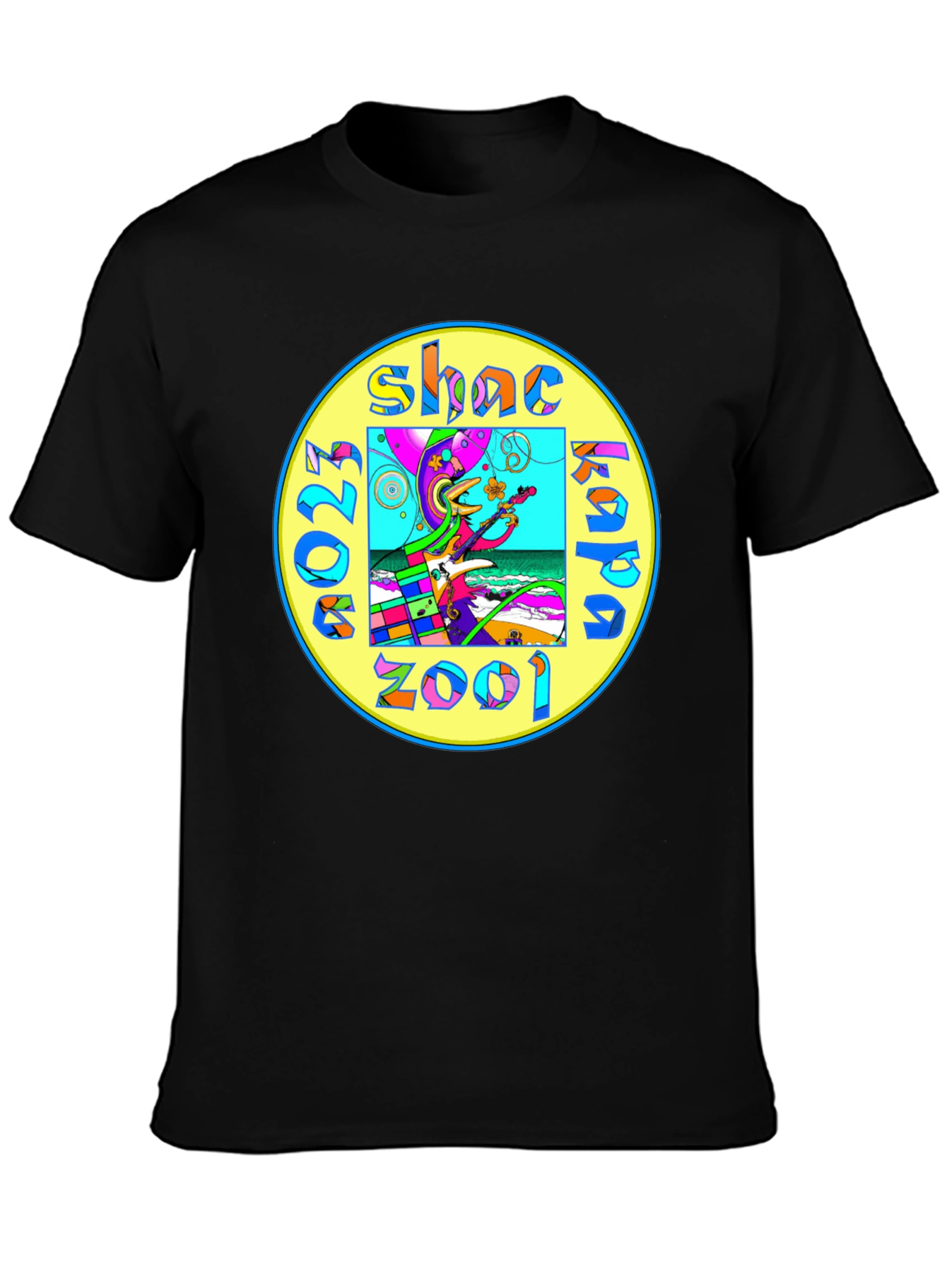 Abstract Graphic T-Shirt - Shacka Kappa 2001