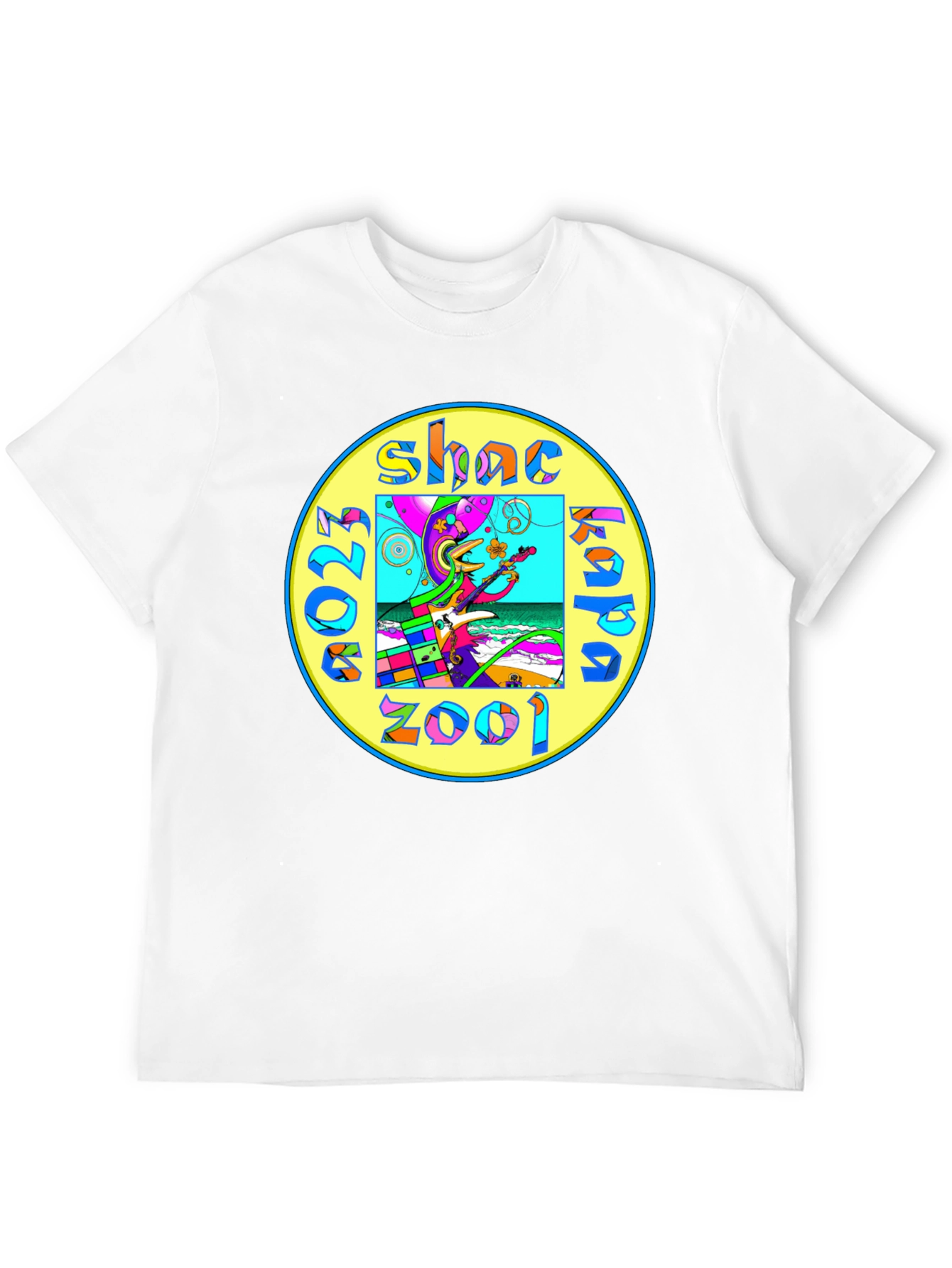 Abstract Graphic T-Shirt - Shacka Kappa 2001
