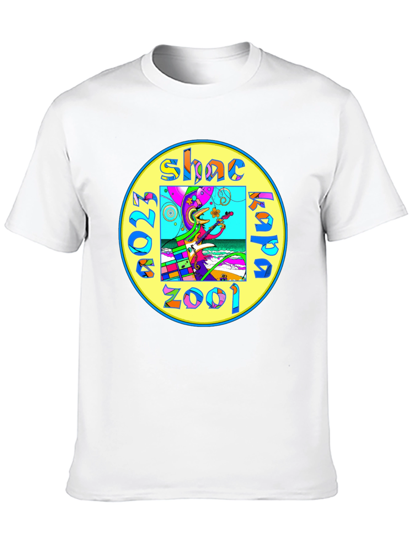 Abstract Graphic T-Shirt - Shacka Kappa 2001