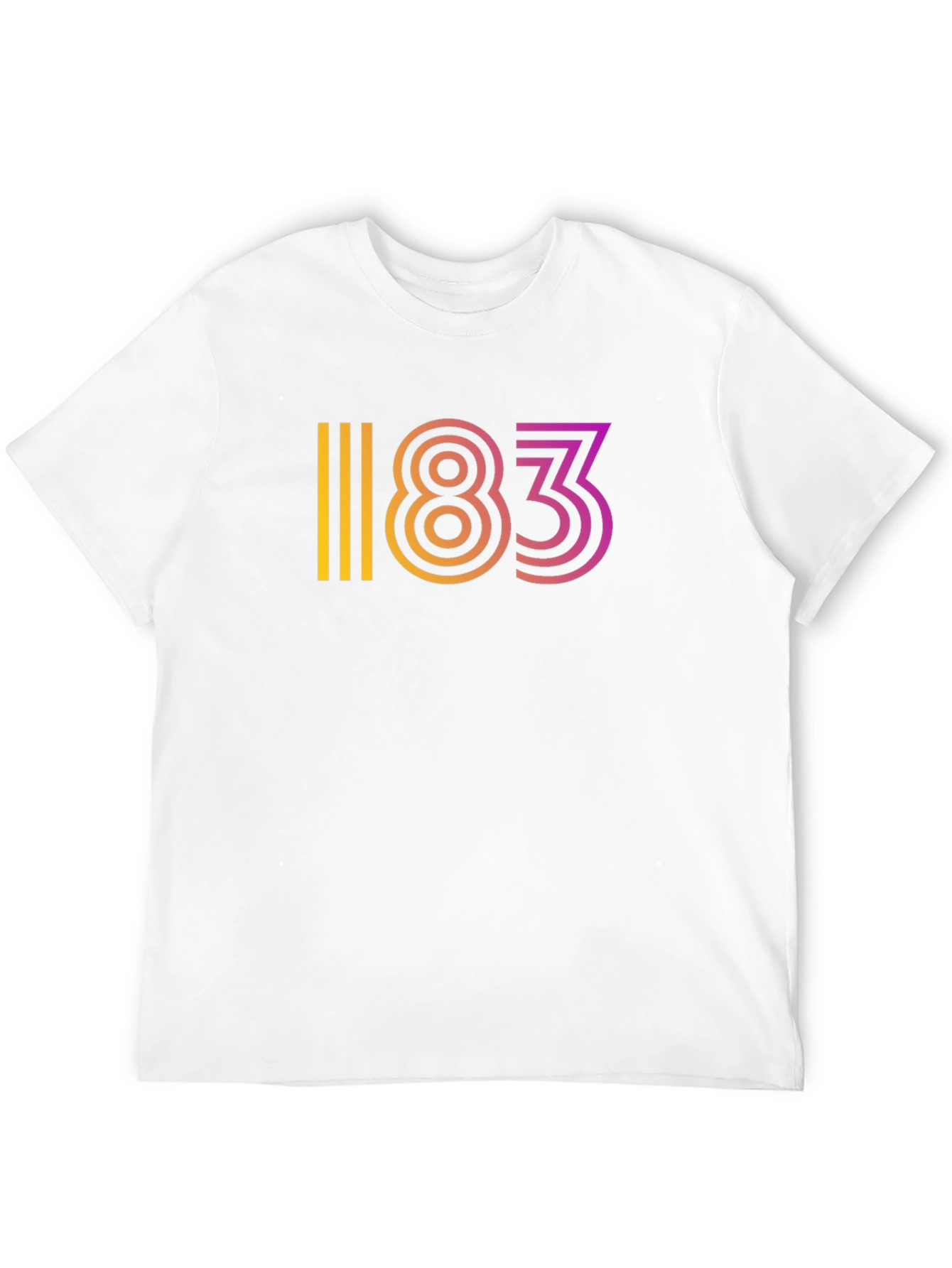 Gradient 183 Graphic Black Tee