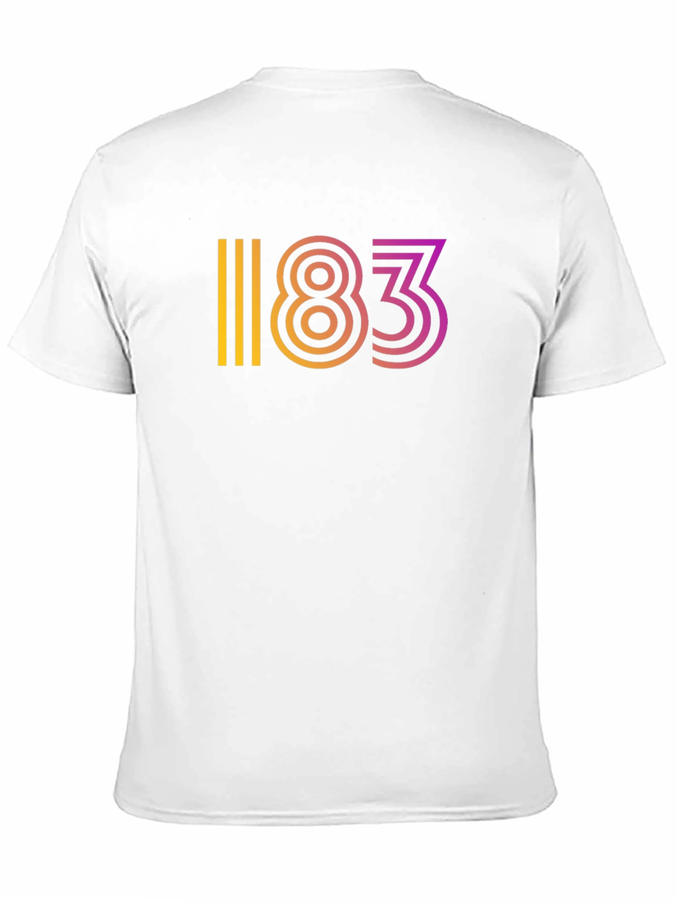 Gradient 183 Graphic Black Tee