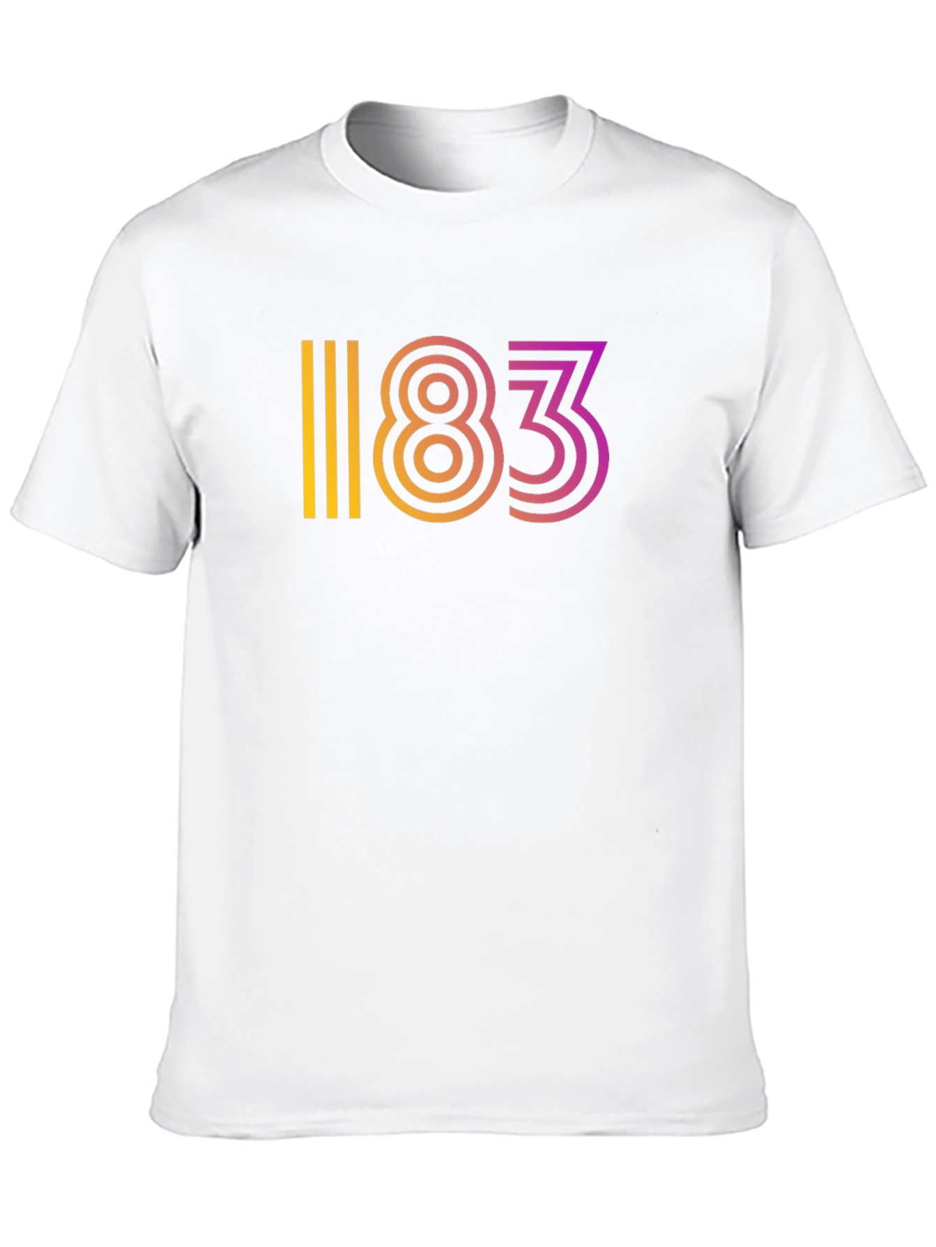 Gradient 183 Graphic Black Tee