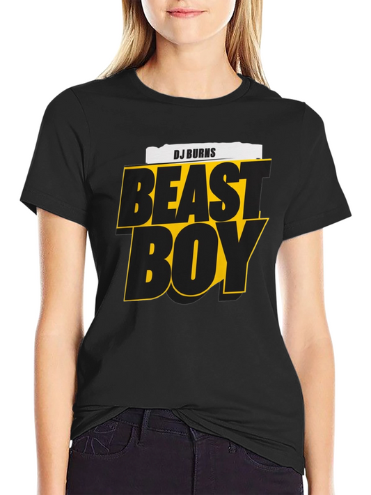 DJ Burns Beast Boy Graphic Tee - Mens Black T-Shirt