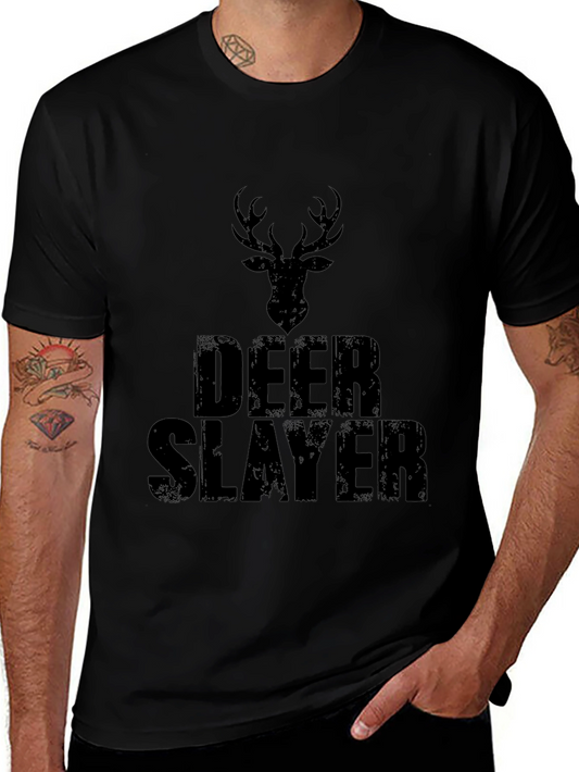 Deer Slayer Graphic Tee - Hunting T-Shirt