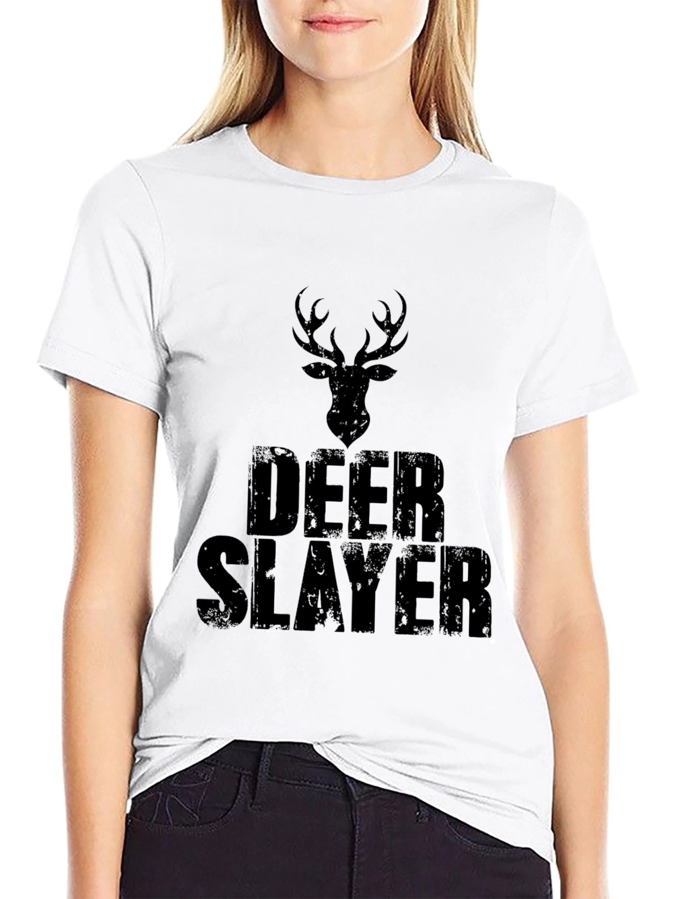 Deer Slayer Graphic Tee - Hunting T-Shirt