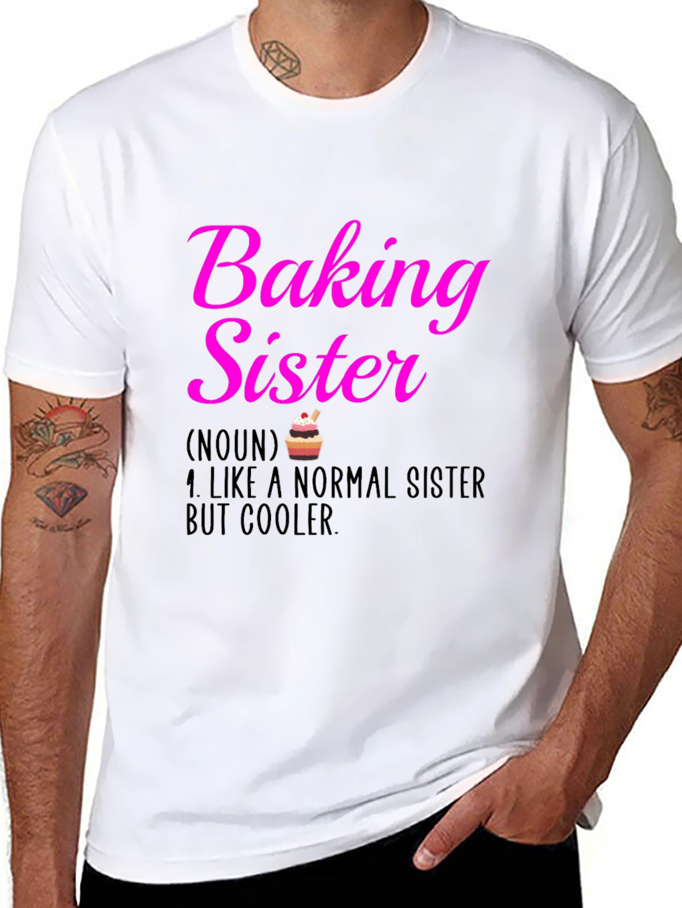 Baking Sister T-Shirt - Cool Sister Definition Tee