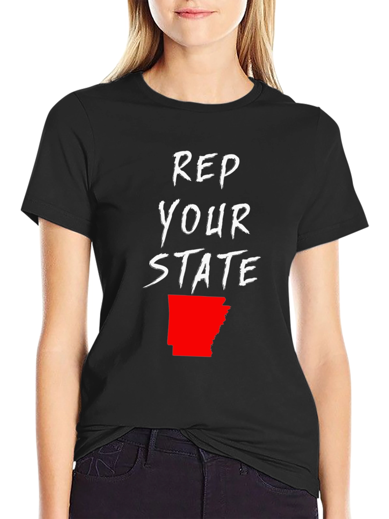 Rep Your State T-Shirt - Arkansas Pride