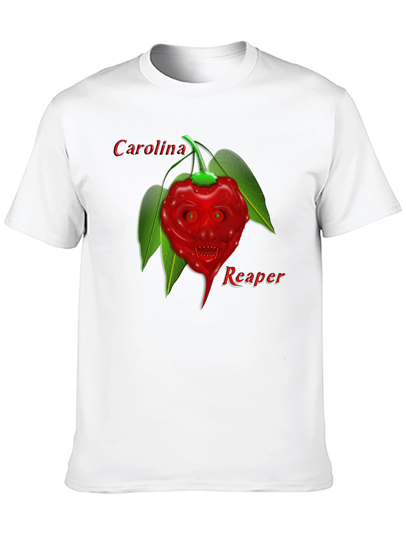 Carolina Reaper Graphic Tee - Spicy Pepper Design