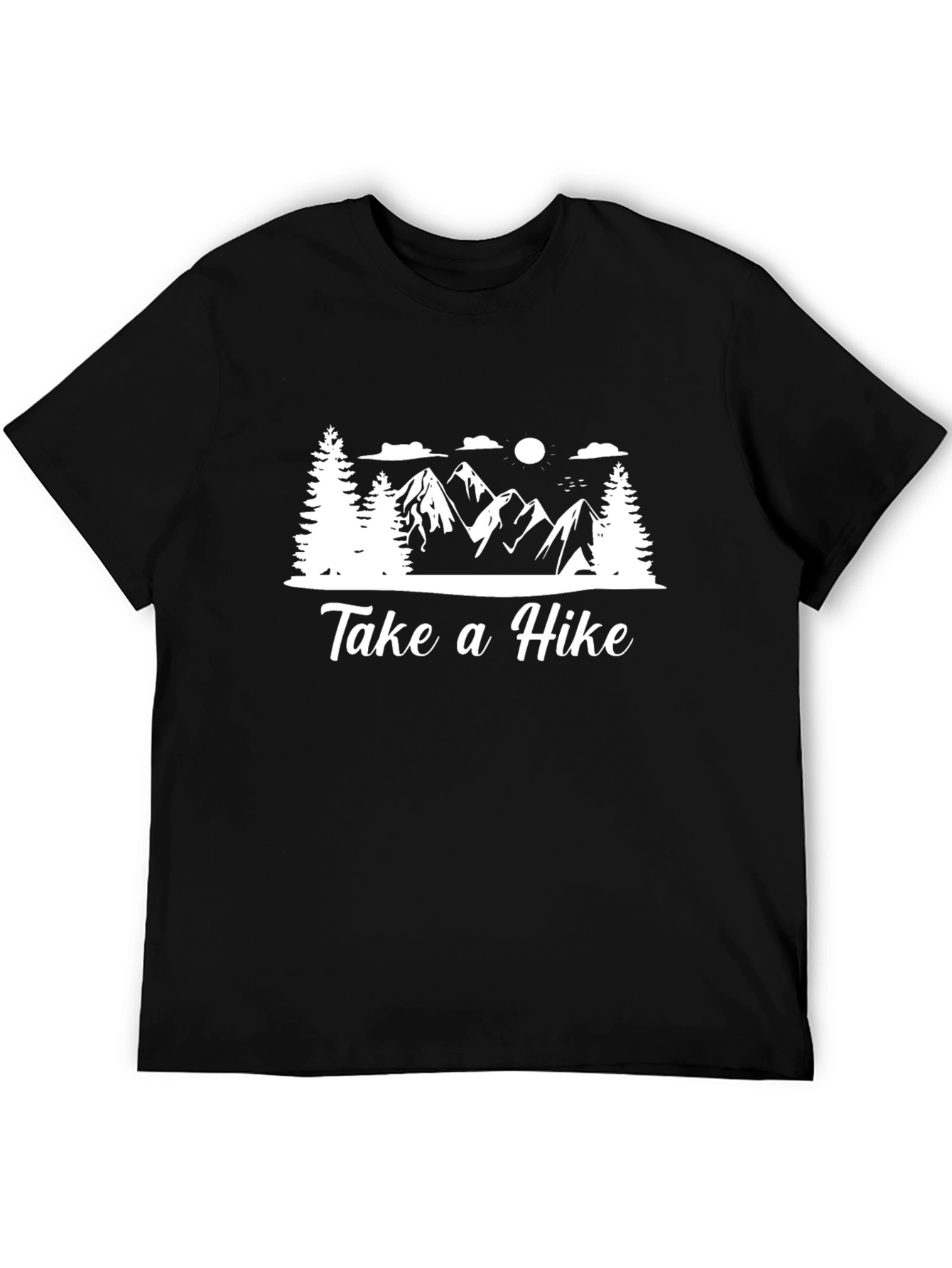 Take a Hike Black Graphic Tee