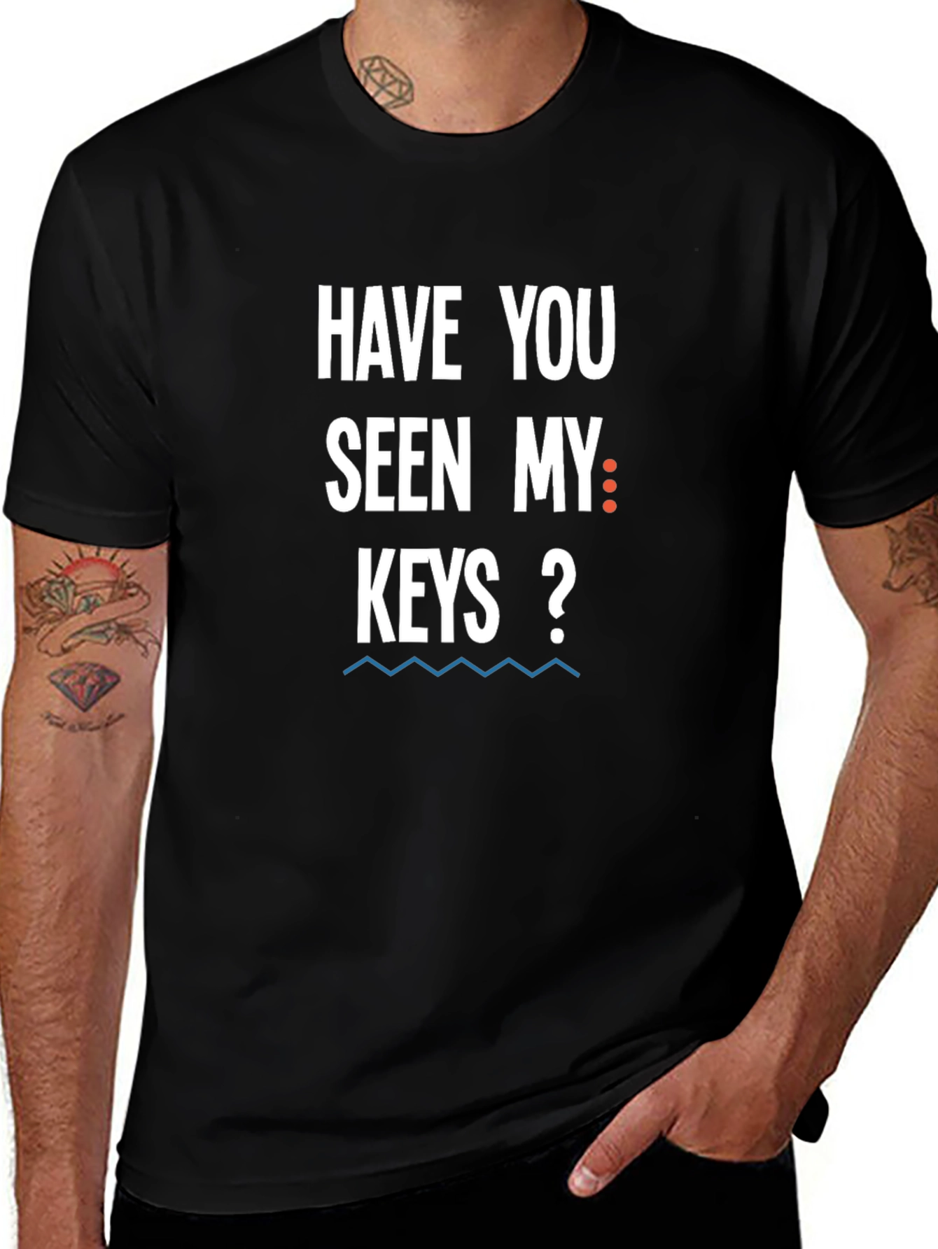 Have You Seen My Keys? Graphic Novelty T-Shirt